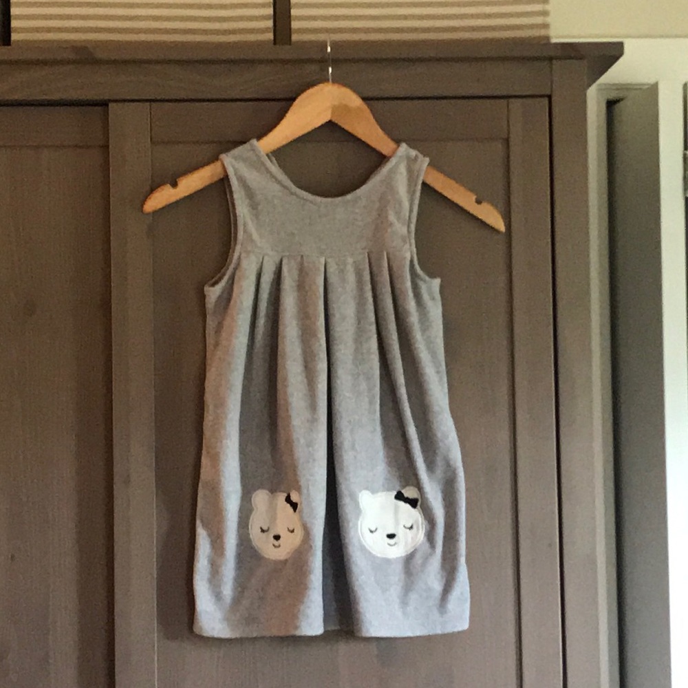 Super soft fleece girls dress.